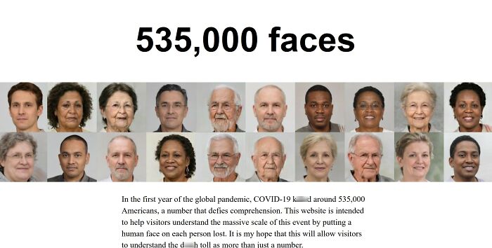100,000 Faces: Comprehending The Death Toll Of Covid-19