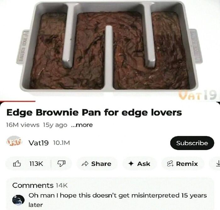 Edge brownie pan baking two brownies shaped with extra edges for edge lovers