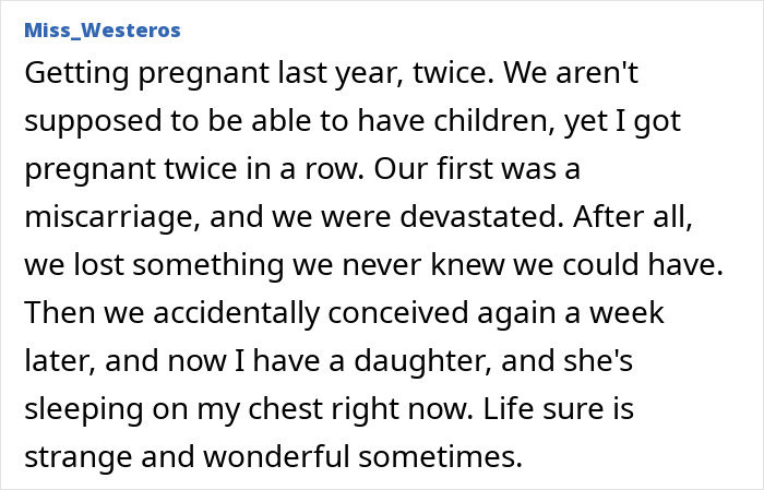 Unexpected pregnancy twist leading to joyful parenthood