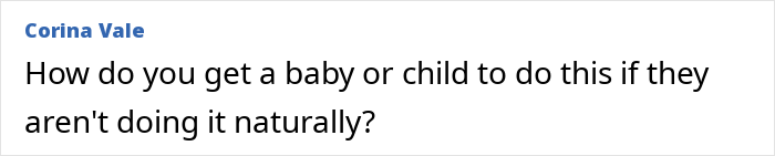 Comment questioning how to teach looksmaxxing to babies or children