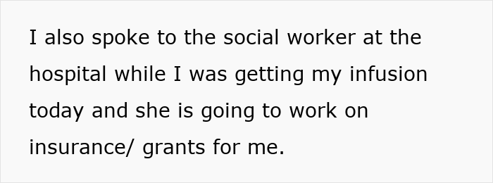 Social worker helping with insurance and grants during cancer battle Social worker helping with insurance and grants during cancer battle