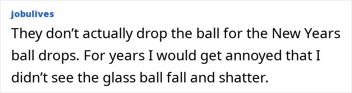 Hilariously late realization about the New Years ball drop tradition