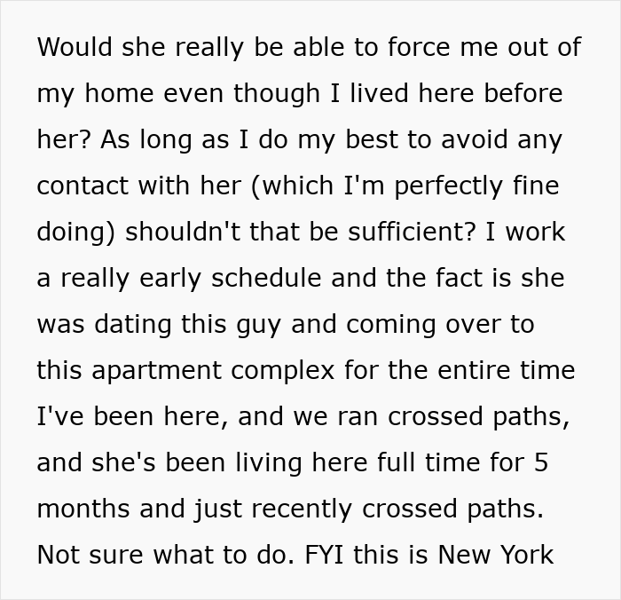 Ex-Wife Enforces Old Restraining Order After Moving Into Guy's Building, Puts His Home At Risk