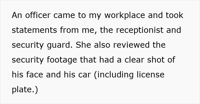Creepy Dude Refuses To Stop Stalking His Online Date, Gets Fired After She Calls The Cops On Him