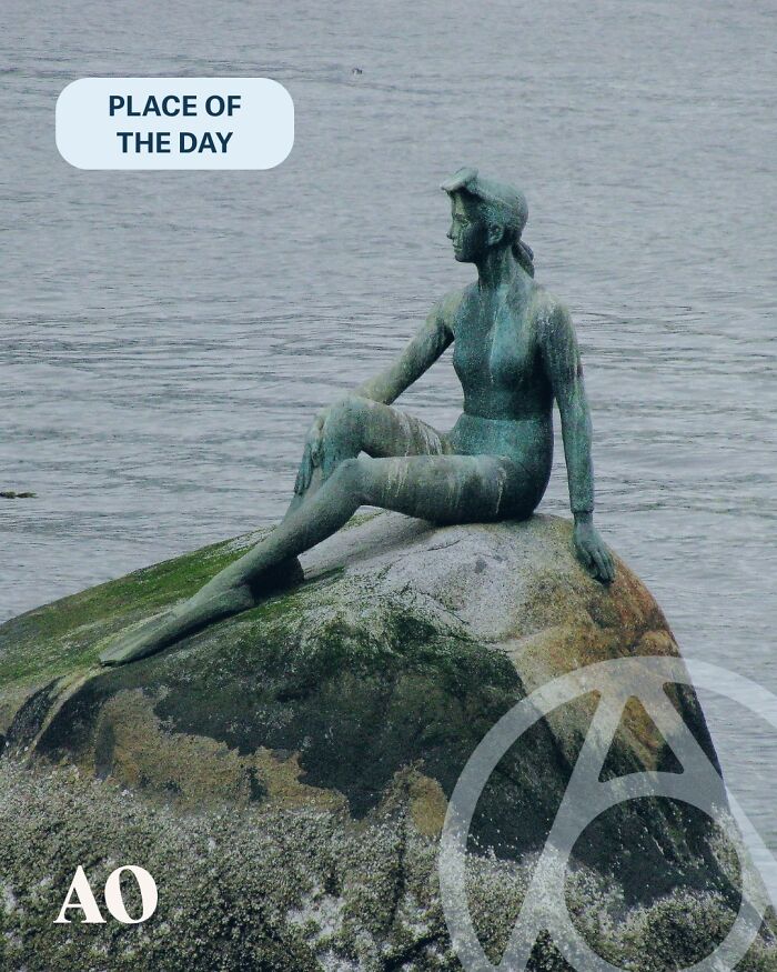 The Little Mermaid Statue, Copenhagen, Denmark