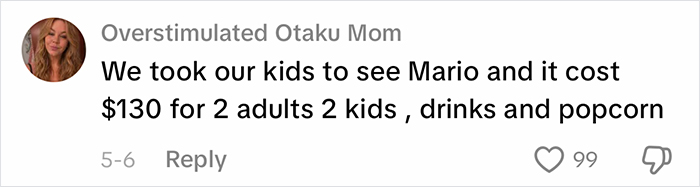 Gen Z family movie outing costing over $130 Gen Z family movie outing costing over $130