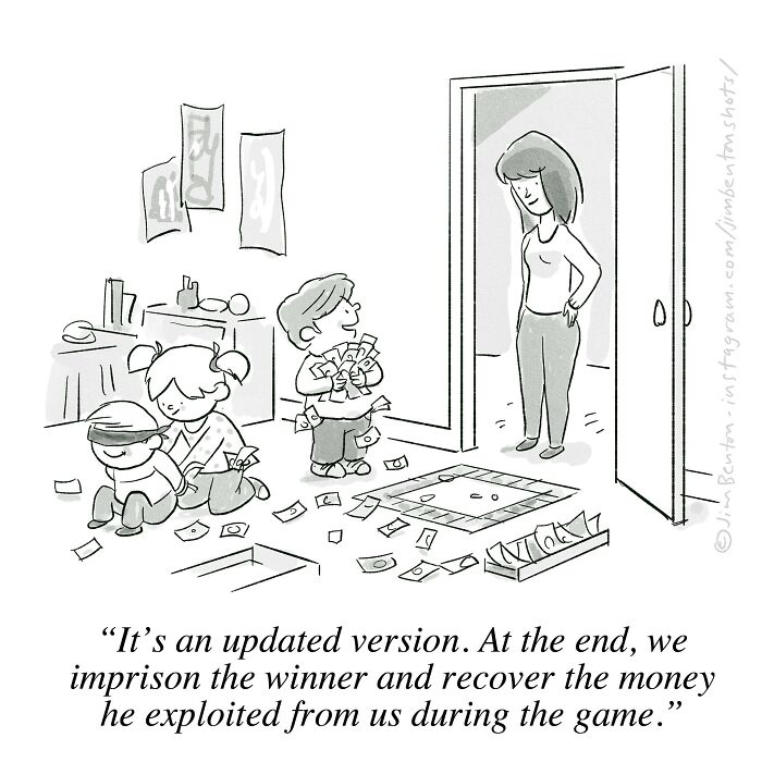 Jim Benton’s Single Panel Comics Prove That One Drawing Is Enough To Deliver A Perfect Joke (40 Pics)