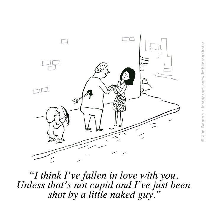 Jim Benton’s Single Panel Comics Prove That One Drawing Is Enough To Deliver A Perfect Joke (40 Pics)