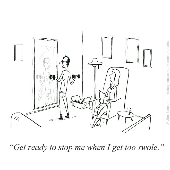 Jim Benton’s Single Panel Comics Prove That One Drawing Is Enough To Deliver A Perfect Joke (40 Pics)