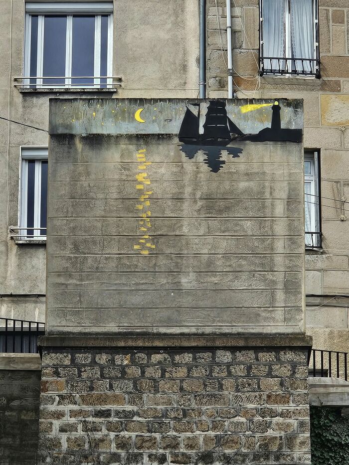 This French Street Artist Turns Cracks, Sidewalks, And Everyday Objects Into Clever Visual Jokes (43 New Pics)