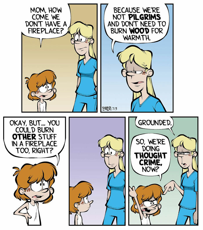56 Nostalgic Comics About Growing Up In The ’80s By Tauhid Bondia (New Pics)