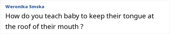Screenshot of question about teaching baby looksmaxxing techniques