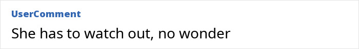 A user comment: A user comment: