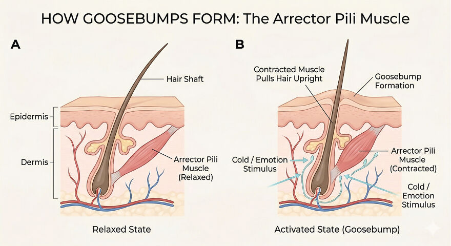 Why Do We Get Goosebumps? The Fascinating Science Behind Your Skin's Reflex