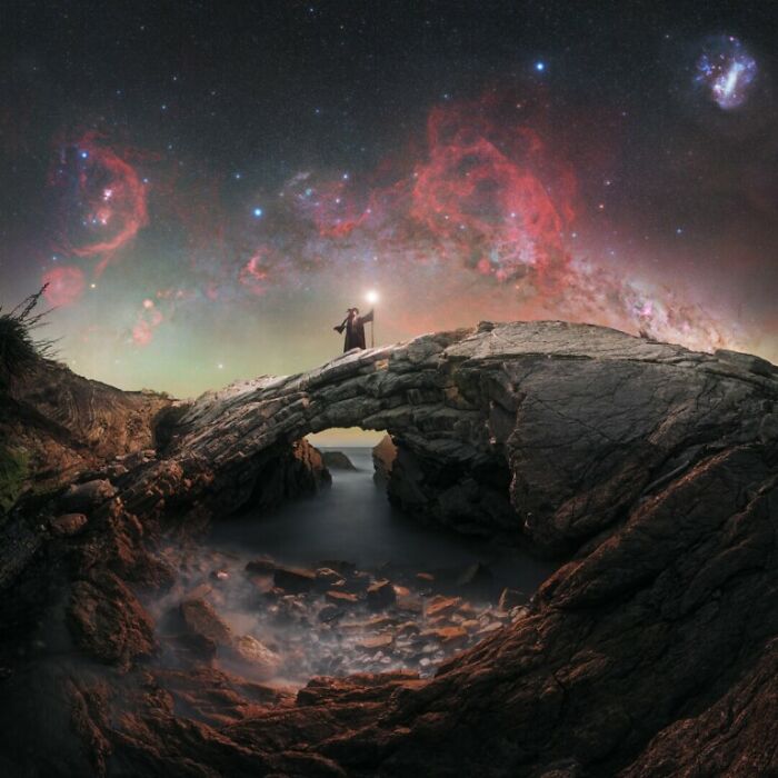 “Galactic Gandalf” By Evan Mckay
