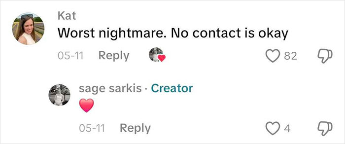 A comment from a user about a mother-in-law's wedding dress creating a 'worst nightmare' scenario. A comment from a user about a mother-in-law's wedding dress creating a 'worst nightmare' scenario.