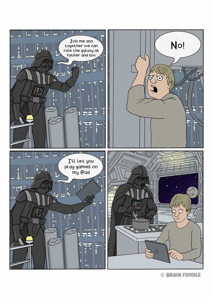 These Comics Blend Single Panels And Multi-Panel Stories Into Brilliantly Dark And Unexpected Humor (24 New Pics)