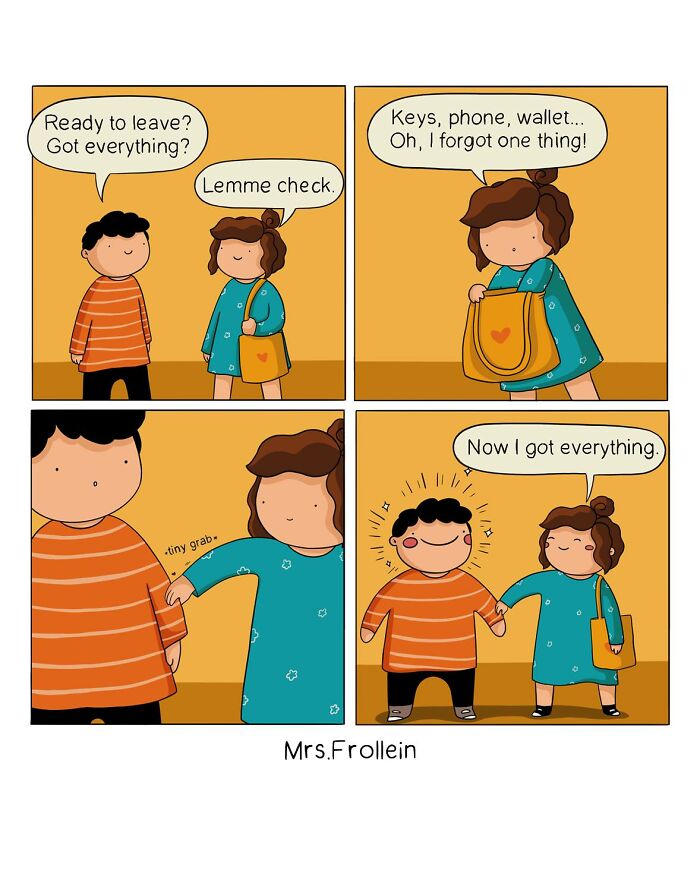 Artist Creates Wholesome Comics About Love, Daily Life, And The Little Moments That Make Us Smile