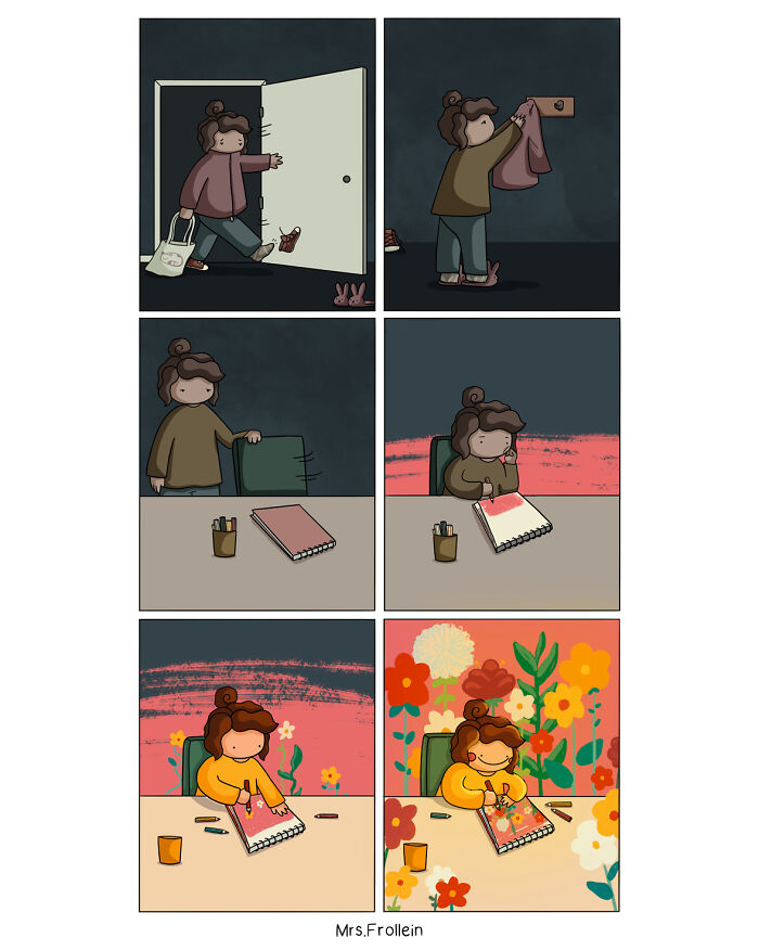 Artist Creates Wholesome Comics About Love, Daily Life, And The Little Moments That Make Us Smile