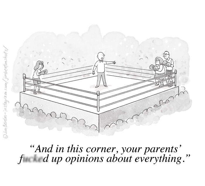 Jim Benton’s Single Panel Comics Prove That One Drawing Is Enough To Deliver A Perfect Joke (40 Pics)