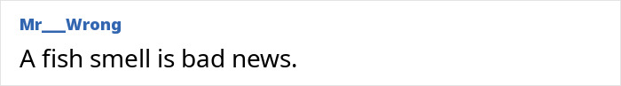 Strong fish odor signals bad restaurant hygiene