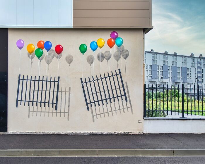 This French Street Artist Turns Cracks, Sidewalks, And Everyday Objects Into Clever Visual Jokes (43 New Pics)