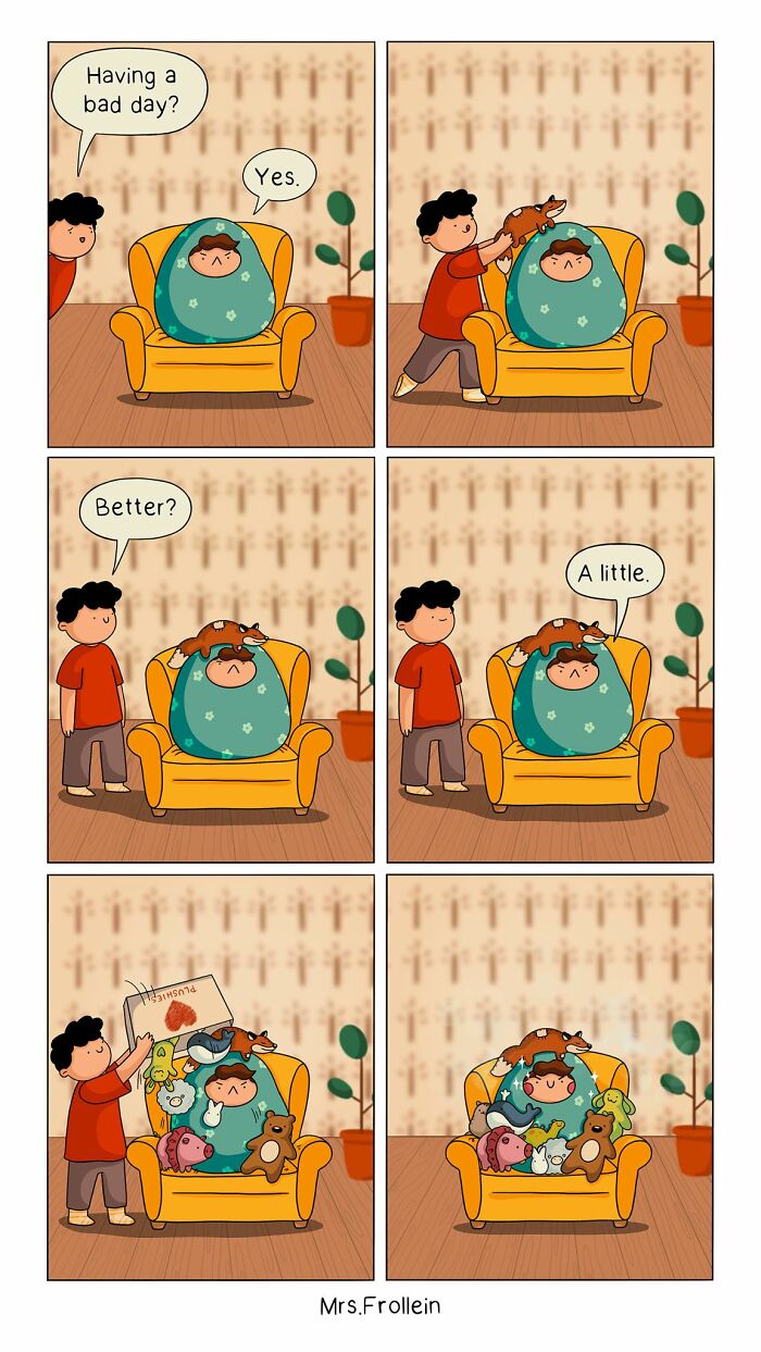 Artist Creates Wholesome Comics About Love, Daily Life, And The Little Moments That Make Us Smile
