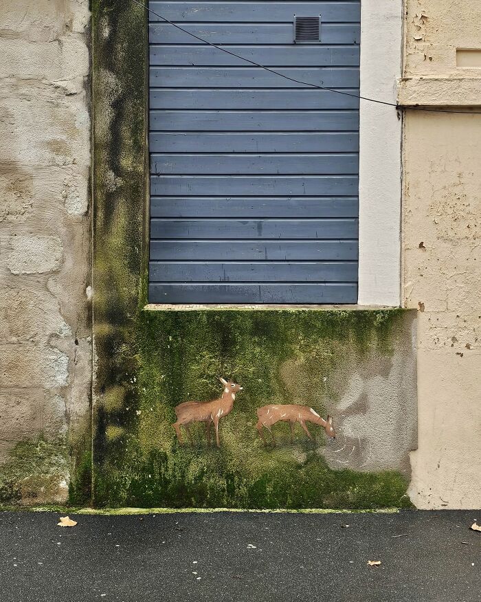 This French Street Artist Turns Cracks, Sidewalks, And Everyday Objects Into Clever Visual Jokes (43 New Pics)