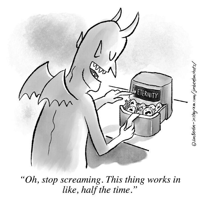 Jim Benton’s Single Panel Comics Prove That One Drawing Is Enough To Deliver A Perfect Joke (40 Pics)