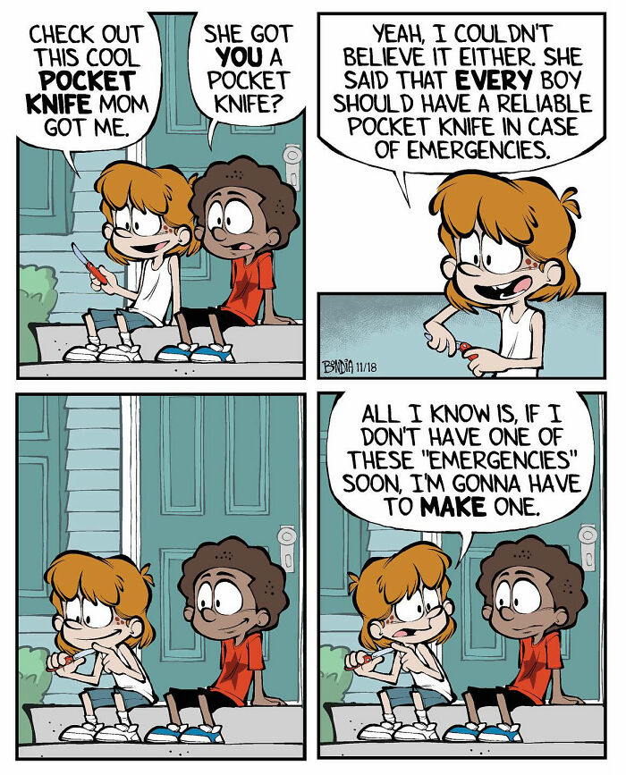 56 Nostalgic Comics About Growing Up In The ’80s By Tauhid Bondia (New Pics)