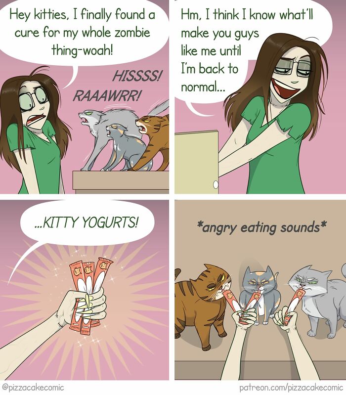This Artist Turns Family Life, Cats, And Everyday Chaos Into Comics That Feel Way Too Relatable (33 New Pics)