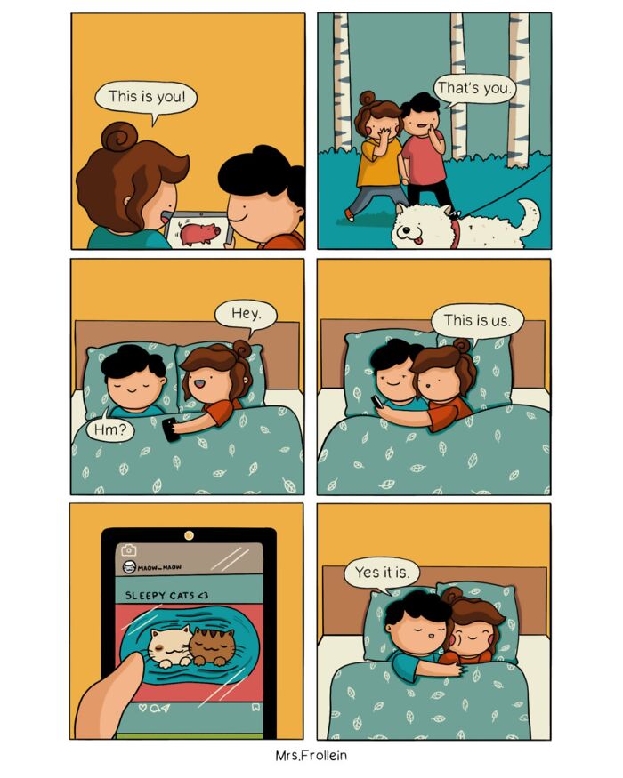 Artist Creates Wholesome Comics About Love, Daily Life, And The Little Moments That Make Us Smile