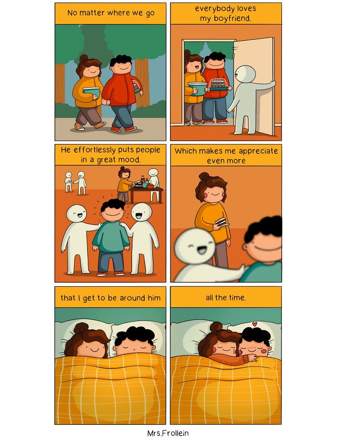 Artist Creates Wholesome Comics About Love, Daily Life, And The Little Moments That Make Us Smile