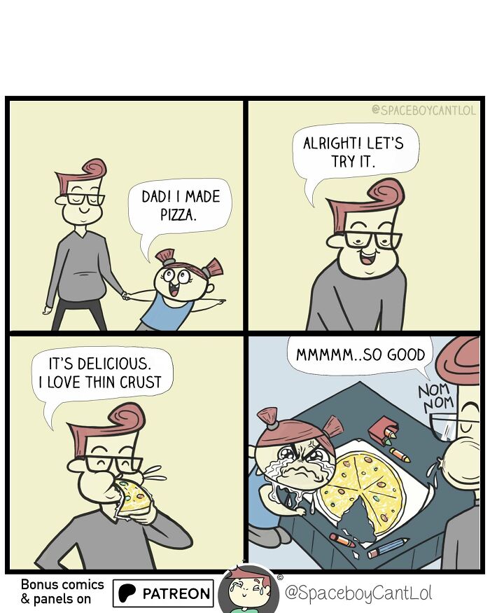 This Artist Creates Comics That Start Cute, Then Hit You With A Dark And Unexpected Twist