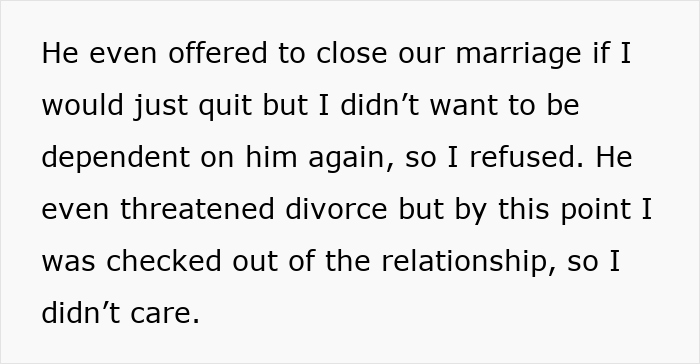 Guy Forces Wife Into An Open Marriage Threatening A Divorce, Accuses Her Of Cheating As She Leaves Him