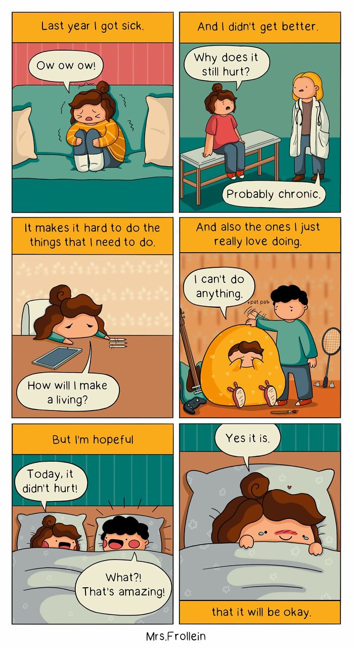 Artist Creates Wholesome Comics About Love, Daily Life, And The Little Moments That Make Us Smile