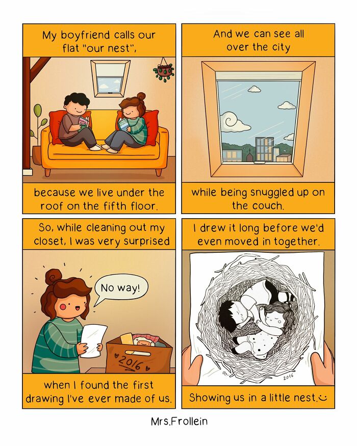 Artist Creates Wholesome Comics About Love, Daily Life, And The Little Moments That Make Us Smile