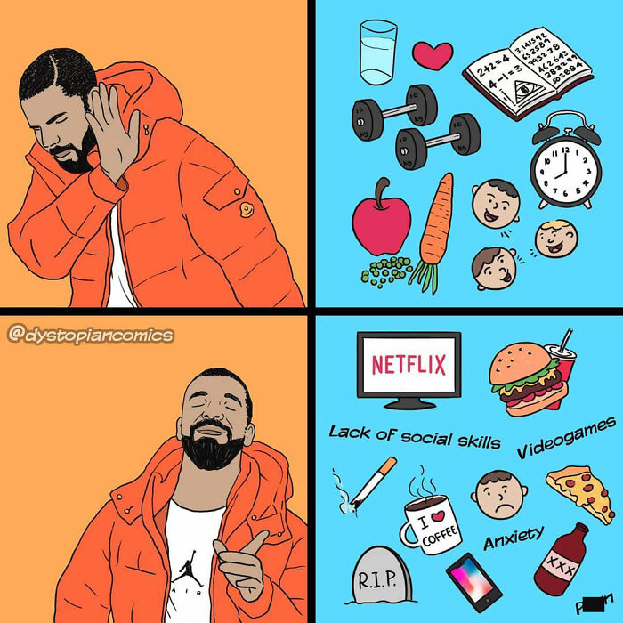 Dark Dystopia: 40 Dark Humor Comics Made By This Artist