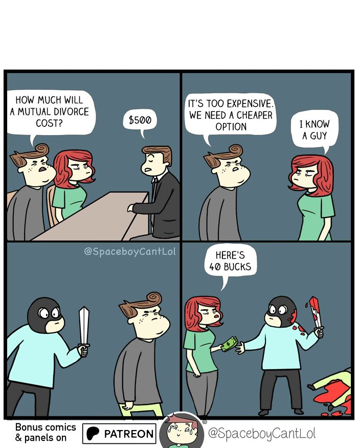This Artist Creates Comics That Start Cute, Then Hit You With A Dark And Unexpected Twist