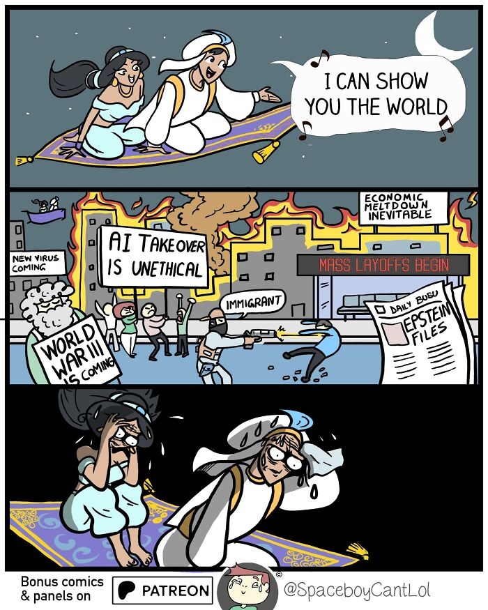 This Artist Creates Comics That Start Cute, Then Hit You With A Dark And Unexpected Twist