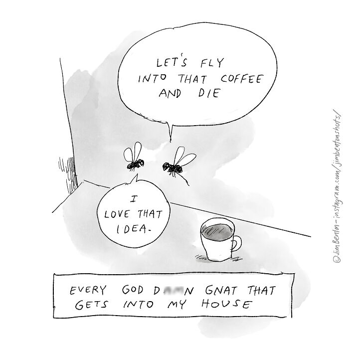 Jim Benton’s Single Panel Comics Prove That One Drawing Is Enough To Deliver A Perfect Joke (40 Pics)