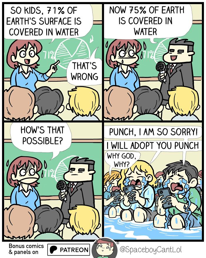 This Artist Creates Comics That Start Cute, Then Hit You With A Dark And Unexpected Twist