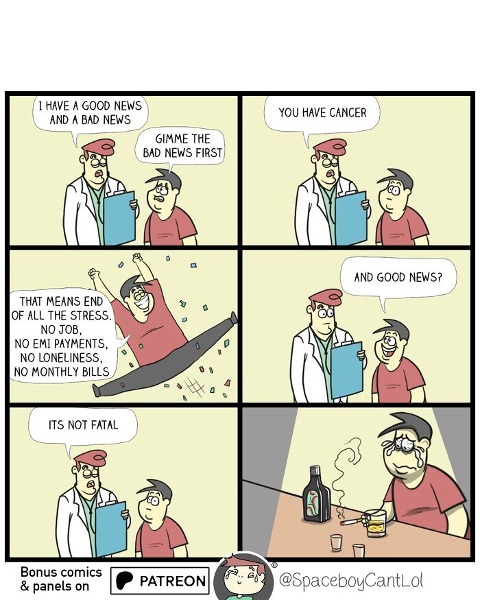 This Artist Creates Comics That Start Cute, Then Hit You With A Dark And Unexpected Twist