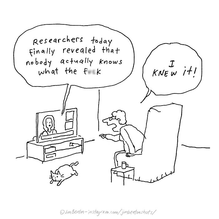 Jim Benton’s Single Panel Comics Prove That One Drawing Is Enough To Deliver A Perfect Joke (40 Pics)