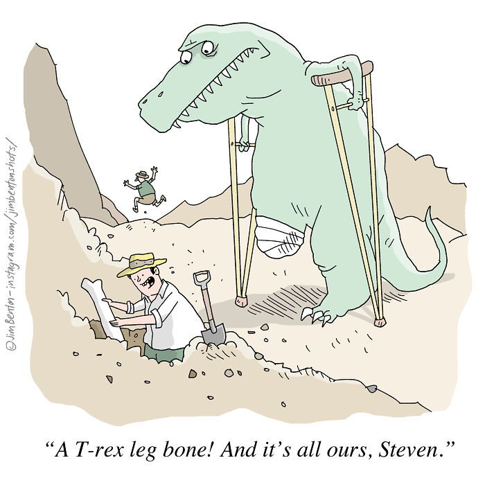 Jim Benton’s Single Panel Comics Prove That One Drawing Is Enough To Deliver A Perfect Joke (40 Pics)