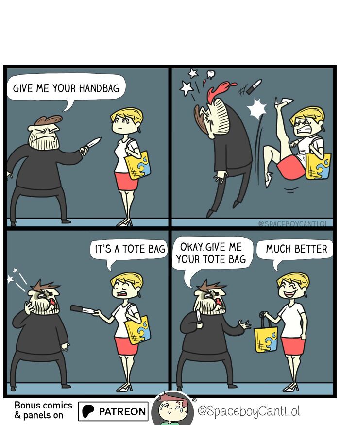 This Artist Creates Comics That Start Cute, Then Hit You With A Dark And Unexpected Twist