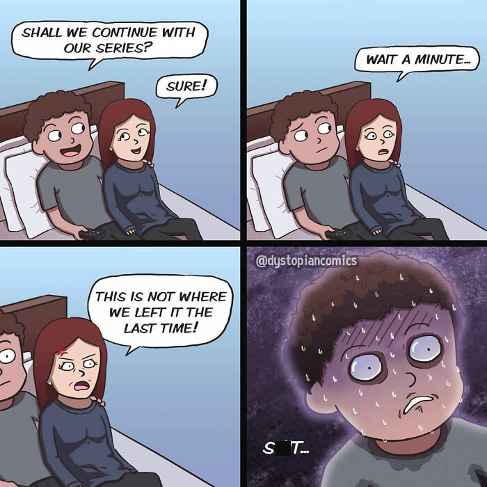 Dark Dystopia: 40 Dark Humor Comics Made By This Artist