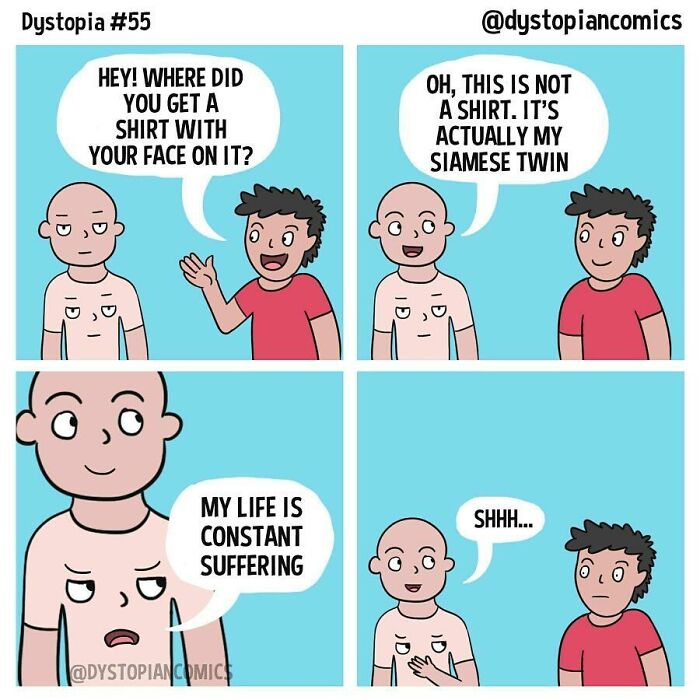 Dark Dystopia: 40 Dark Humor Comics Made By This Artist