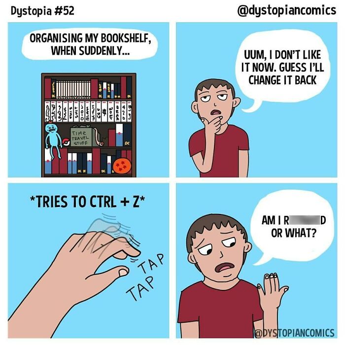 Dark Dystopia: 40 Dark Humor Comics Made By This Artist