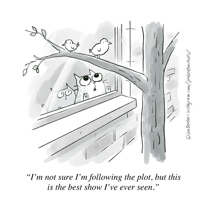 Jim Benton’s Single Panel Comics Prove That One Drawing Is Enough To Deliver A Perfect Joke (40 Pics)